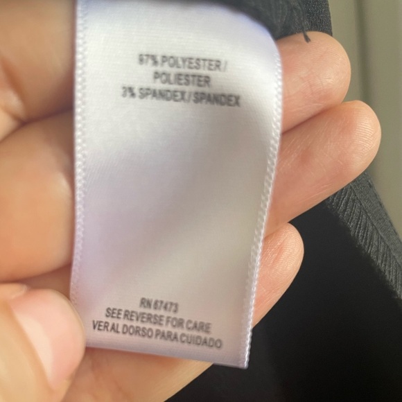 Danny and Nicole Petite Black Fit And Flare Dress. New With Tags. - Picture 6 of 7